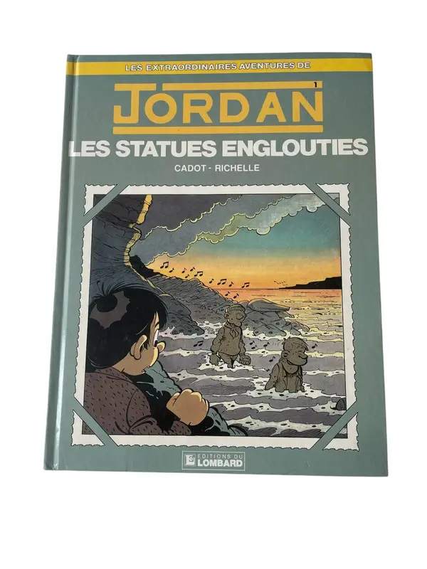 BD - LES EXTRAORDINAIRES AVENTURES DE JORDAN "LES STATUES ENGLOUTIES"