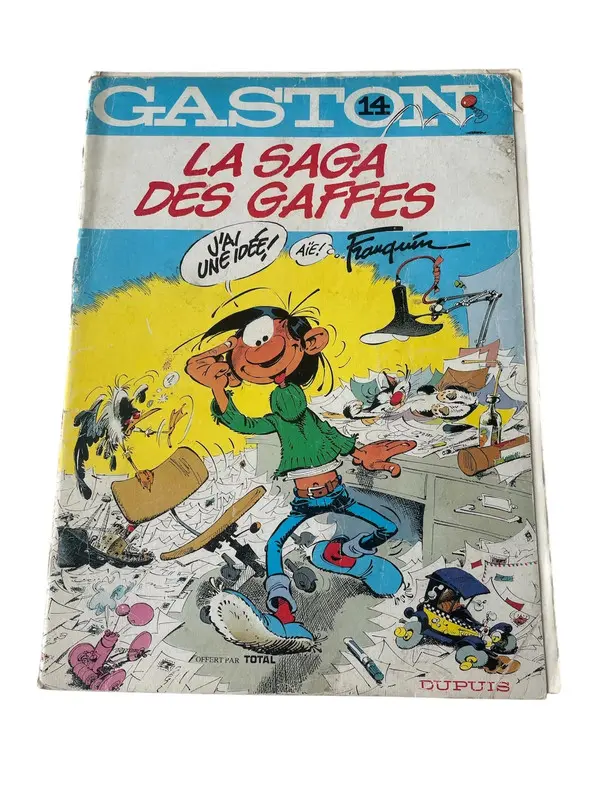 BD - GASTON "LA SAGA DES GAFFES"