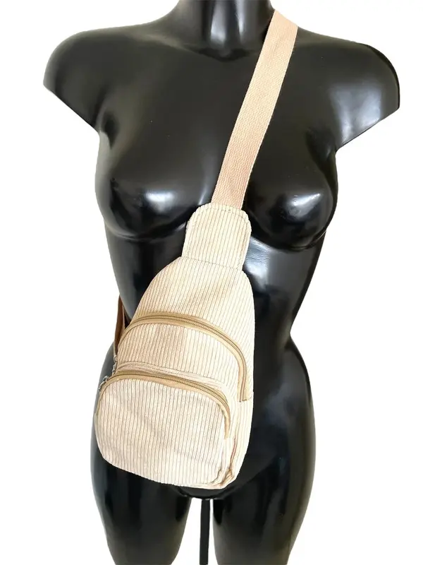 SAC BANANE BANDOULIÈRE BEIGE