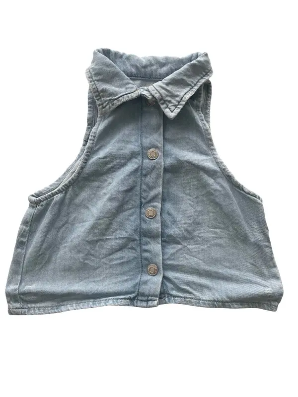 Chemise / gilet sans manches Zara taille 8/9ans