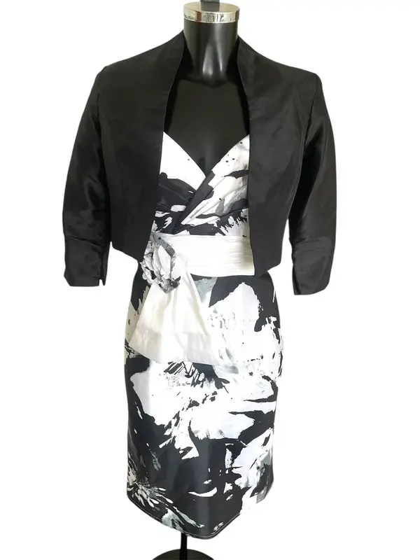 ENSEMBLE ROBE & BOLÉRO - 38/M 