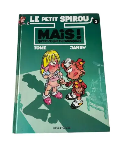 BD LE PETIT SPIROU TOME 3 "MAIS QU'EST CE QUE TU FABRIQUES"