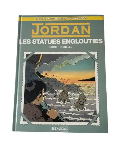 BD - LES EXTRAORDINAIRES AVENTURES DE JORDAN "LES STATUES ENGLOUTIES"