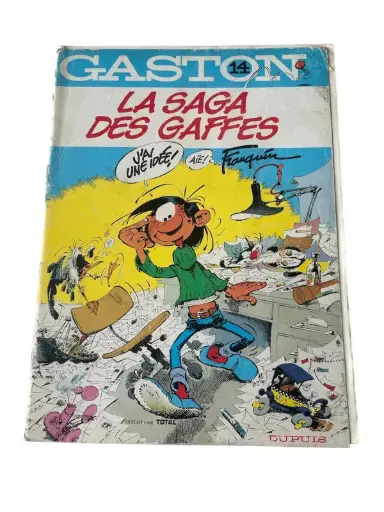 BD - GASTON "LA SAGA DES GAFFES"