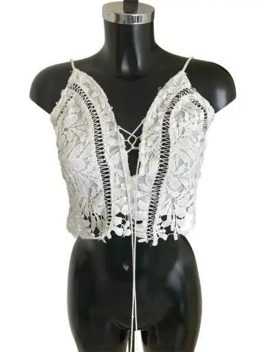 Elenza - CROP TOP DENTELLE - 36/S