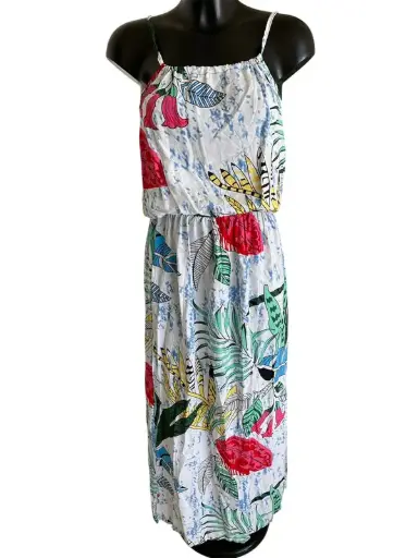 ROBE LONGUE FLEURIE - 36/38 