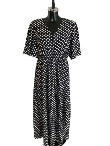 Shein - ROBE LONGUE À POIS - 42/44 