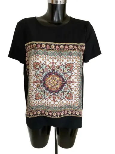Caroll - BLOUSE MANCHES COURTES - 40/L 