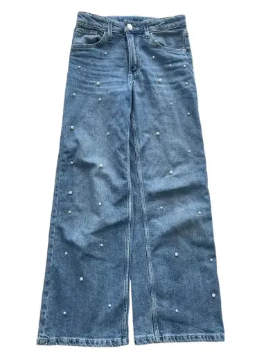 Jean large tendance avec perles H&M taille 9/10 ans