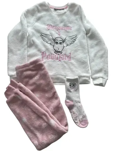 Pyjama pilou pilou Harry Potter Poudlard taille 9/10 ans